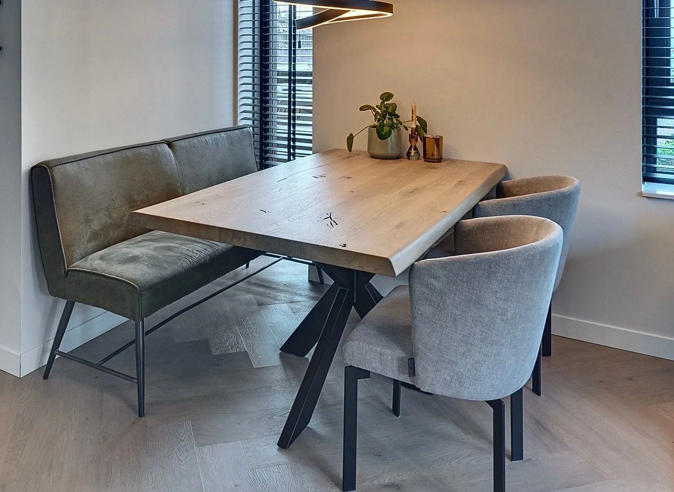 Tafel Table du sud, Ophalen, Eikenhout, 50 tot 100 cm, Zo goed als nieuw