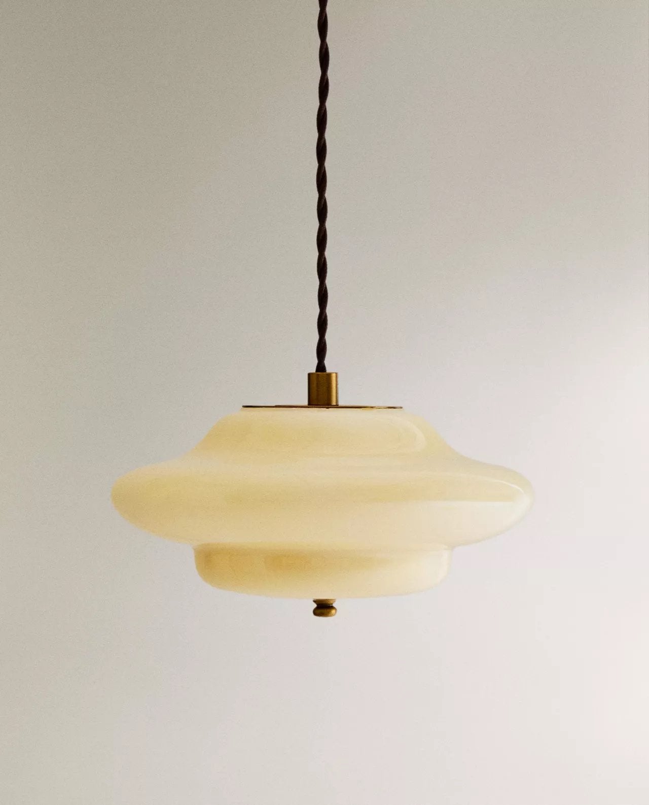 Zara Home Hanglampen - Opaal Glas - Klein & Groot, Ophalen of Verzenden, Nieuw, Glas