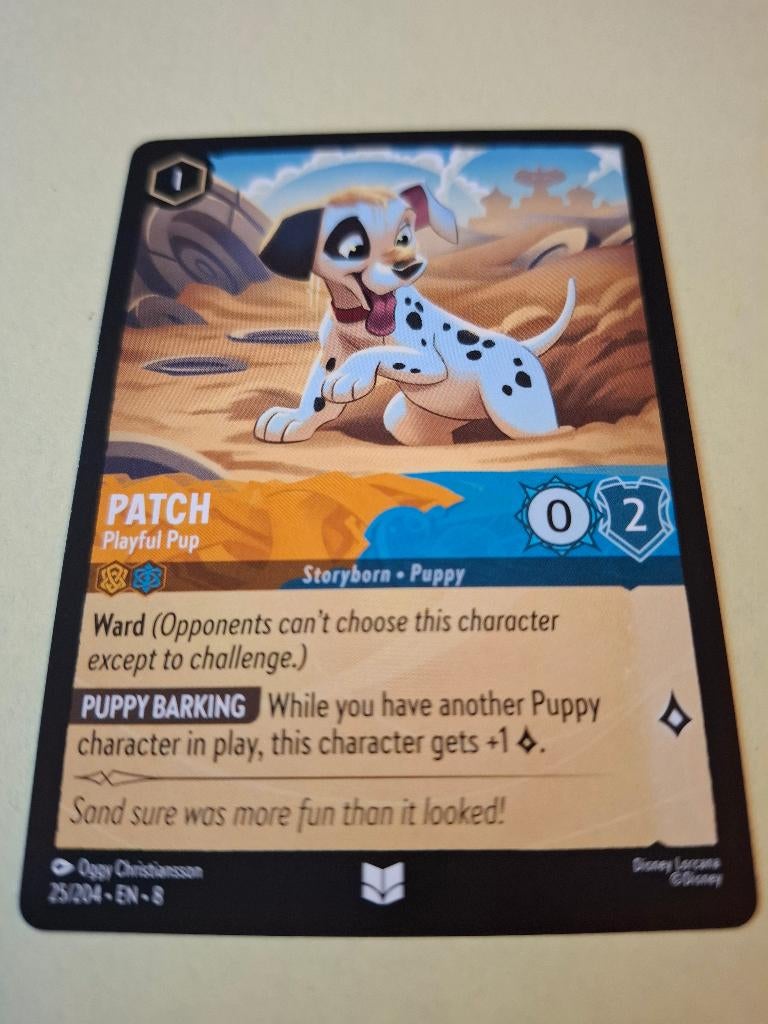 Disney Lorcana, Reign of Jafar, Nr. 25 / 204, Ophalen of Verzenden, Zo goed als nieuw, Losse kaart