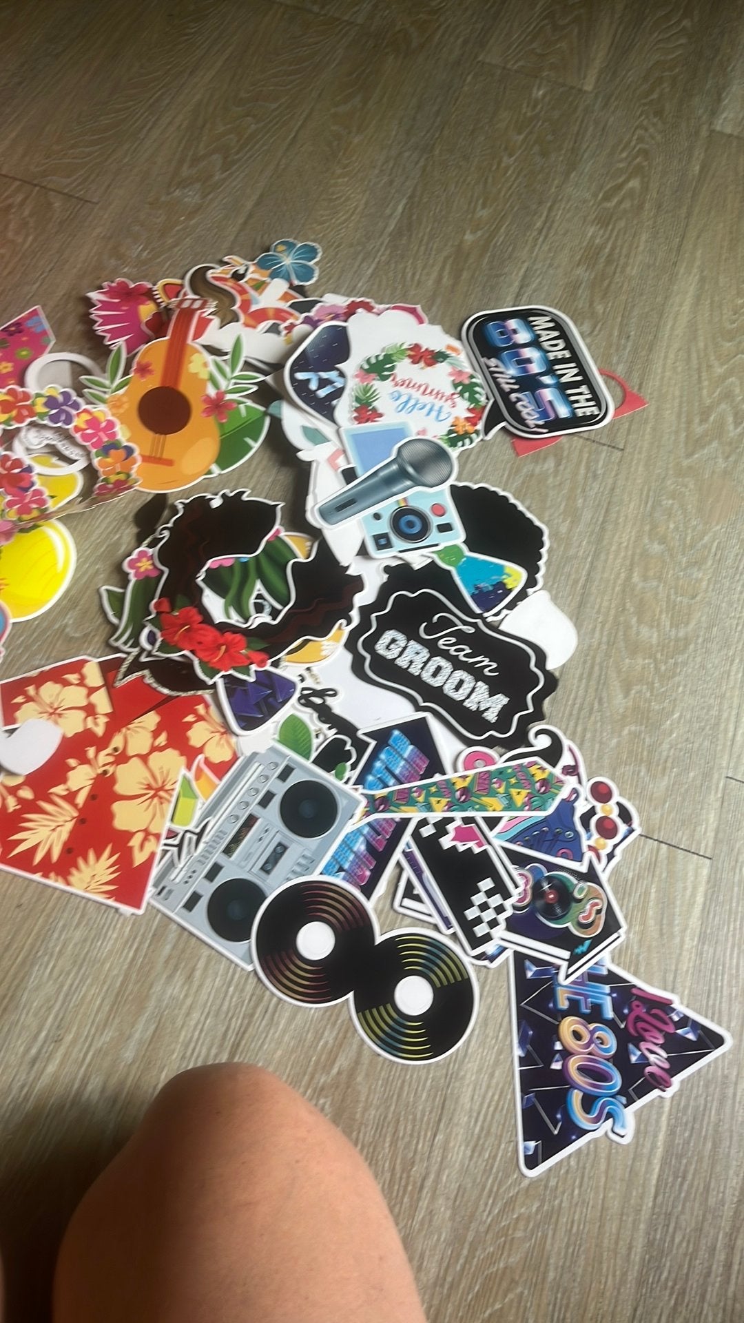 Feest en bruiloft fotobooth accessoires, Ophalen of Verzenden, Zo goed als nieuw, Versiering, Geboorte of Huwelijk