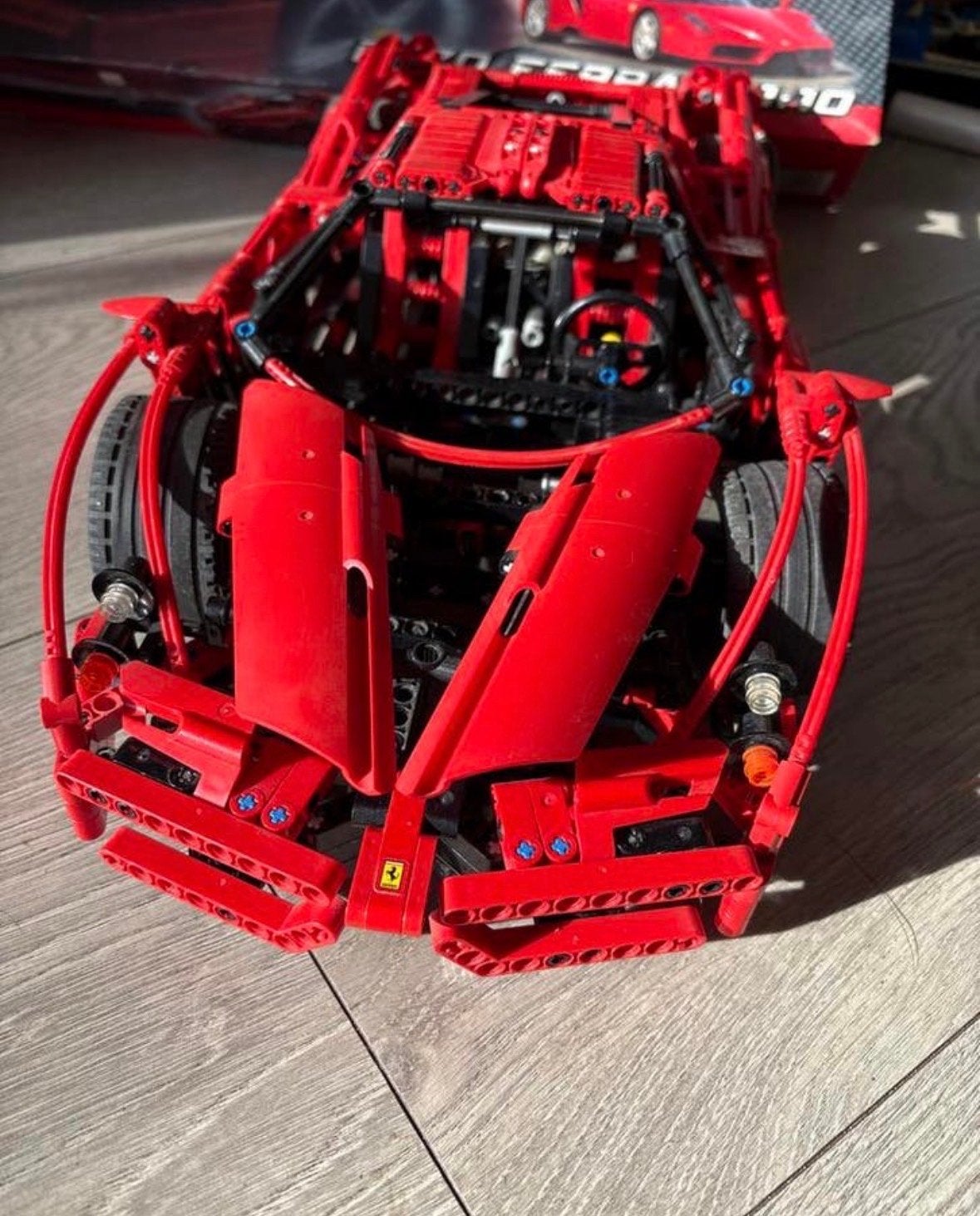 LEGO Racers 8653 Enzo Ferrari 1:10 (2005), Ophalen of Verzenden, Gebruikt, Overige merken