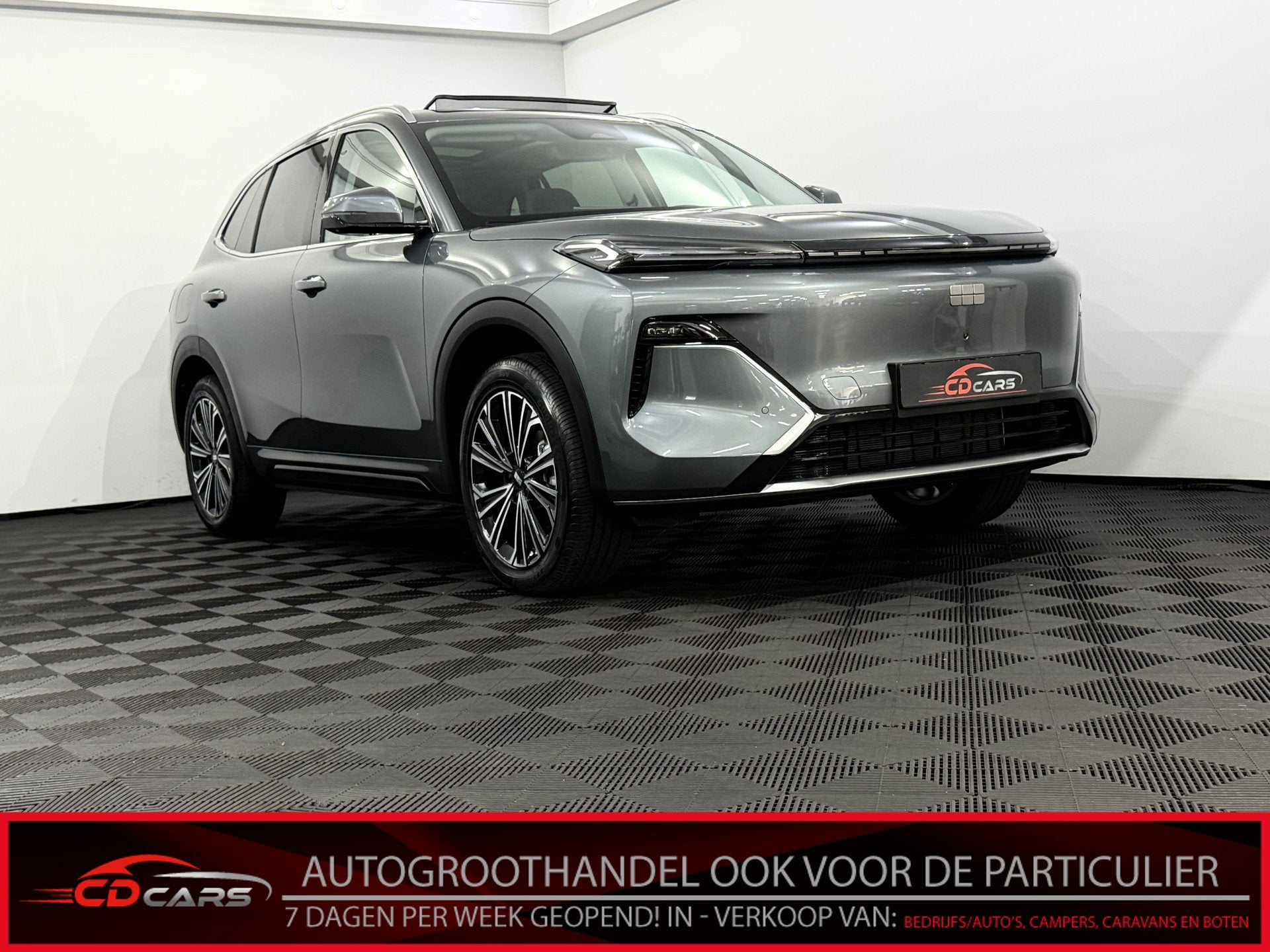 GEELY Starray EM-i 1.5 Max+ Launch Edition Panoramadak, Lede, Auto's, Overige Auto's, Gebruikt, 4 cilinders, 1790 kg, Leder