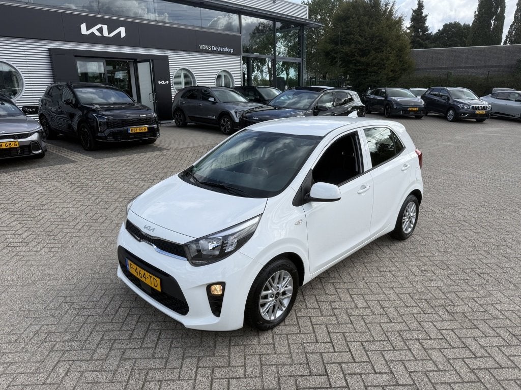 Kia Picanto 1.0 DPi AUTOMAAT DynamicLine -CAMERA - NAVI VIA, Auto's, Automaat, 877 kg, Gebruikt, 4 stoelen