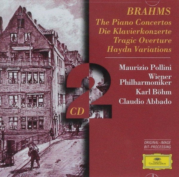 Brahms– Maurizio Pollini The Piano Concertos dubbel CD, Gebruikt, Boxset, Brahms, Ophalen of Verzenden