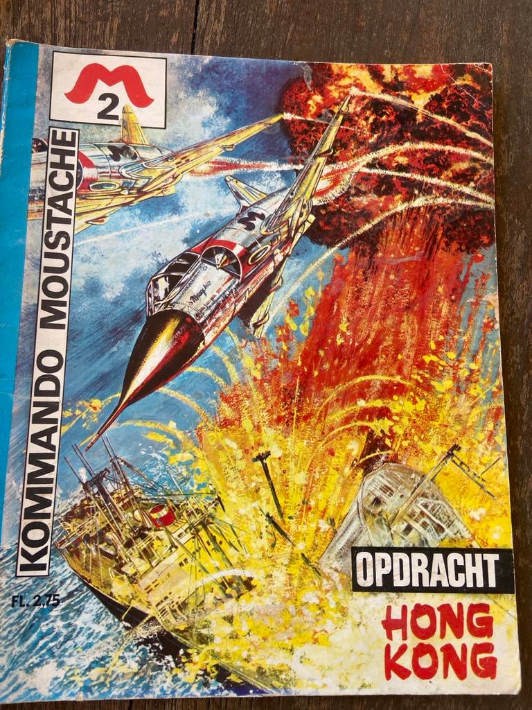 Kommando Moustache - Opdracht Hong Kong (Nr. 2), Eén stripboek, Ophalen of Verzenden, Gelezen