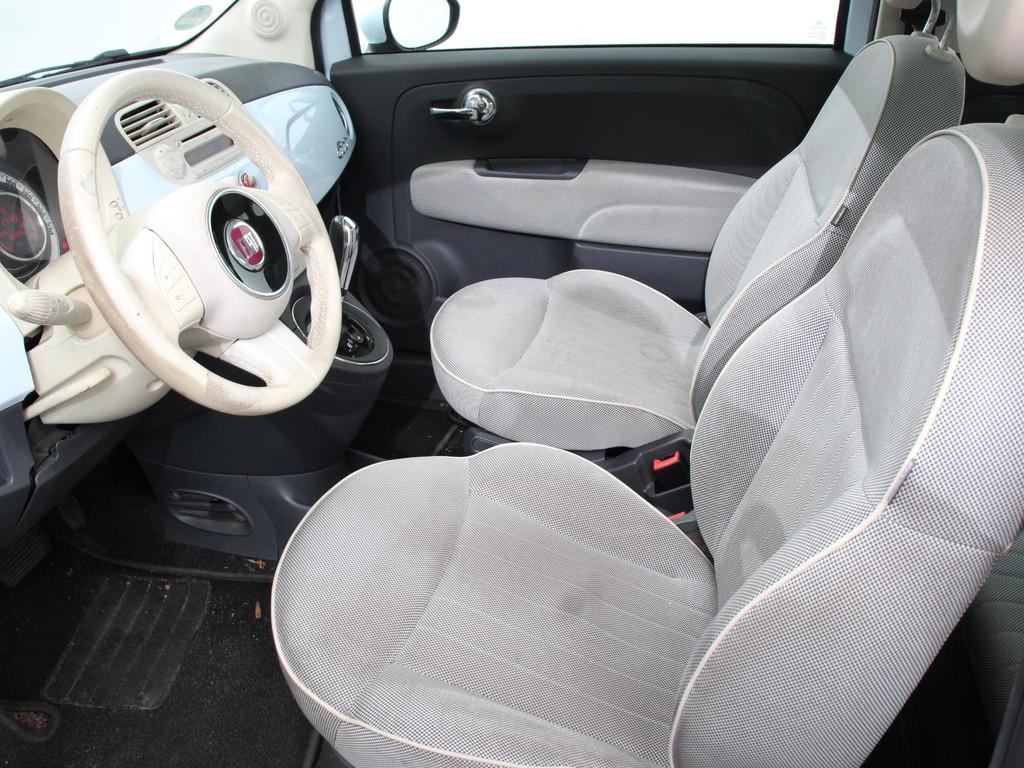 Fiat 500 1.2 Automaat Lounge Panorama dak Climate Control Pa, Auto's, Fiat, Euro 5, Stof, Gebruikt, 1242 cc