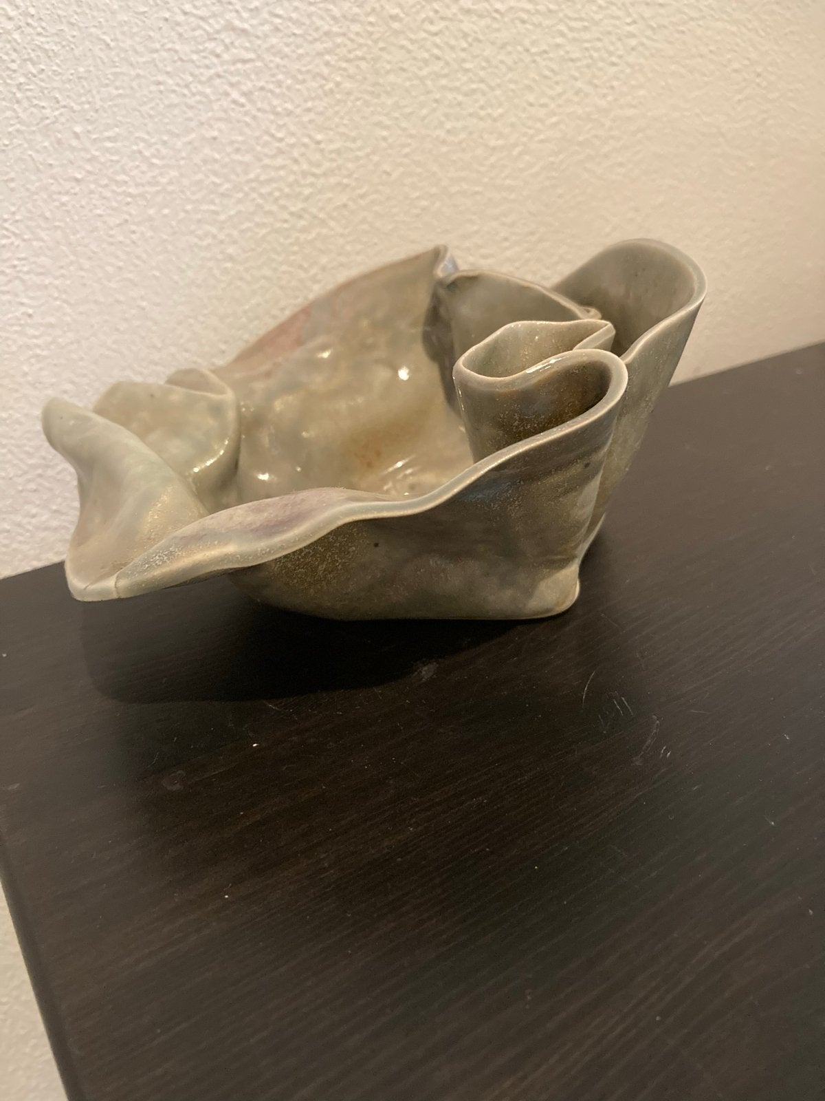 Decoratieve kom Jager pottenbakkerij Texel 16x16x7,5cm, Ophalen of Verzenden