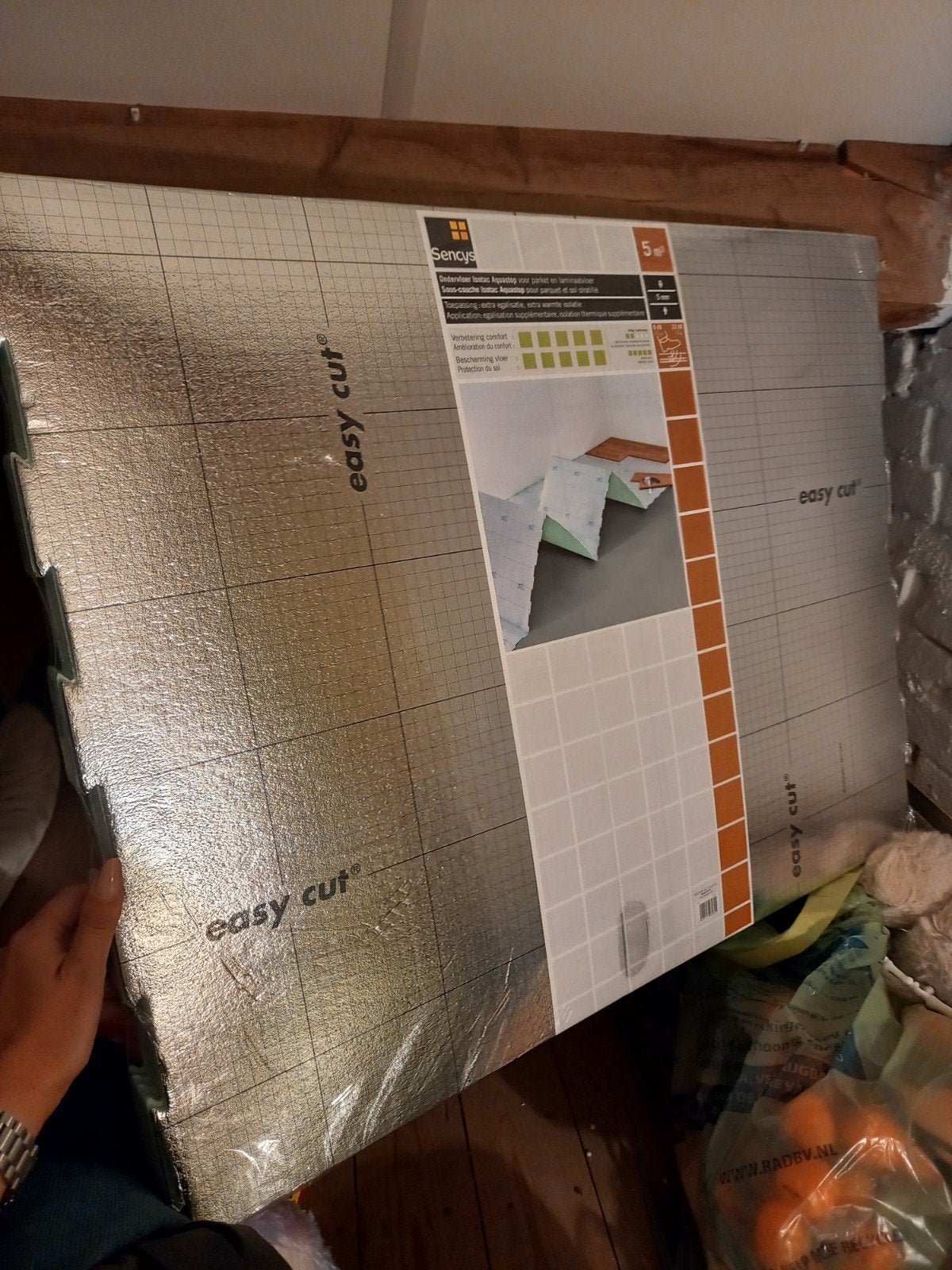 Sencys Easy Cut Vloerisolatieplaten 5m², Ophalen