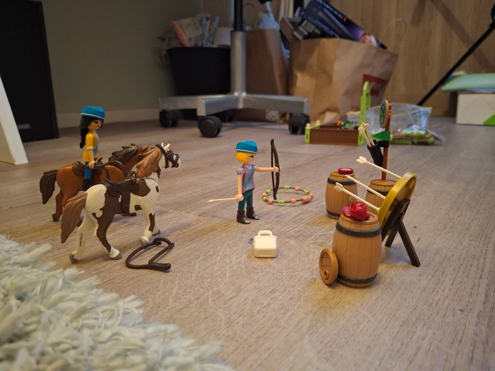 Playmobil Spirit boogschieten te paard (70331), Ophalen of Verzenden, Zo goed als nieuw
