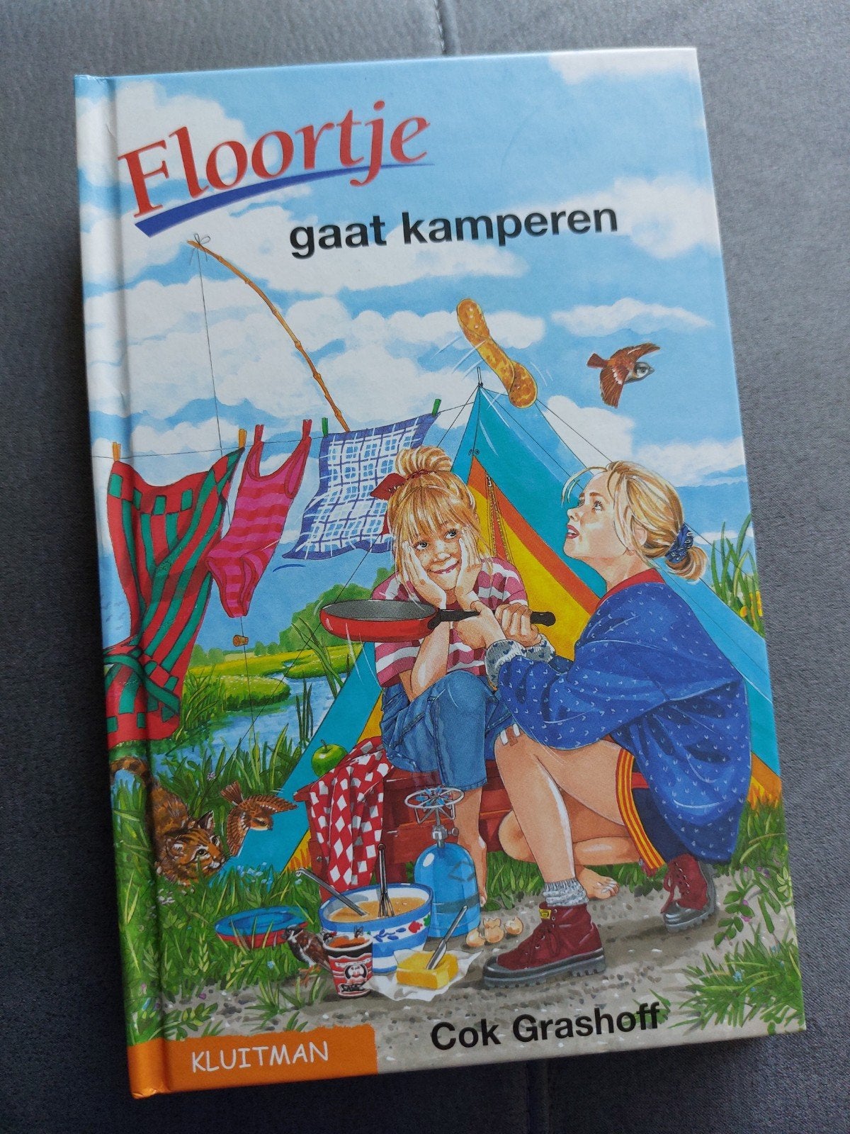 Floortje gaat kamperen, Cok Grashoff, Boeken, Ophalen, Gelezen