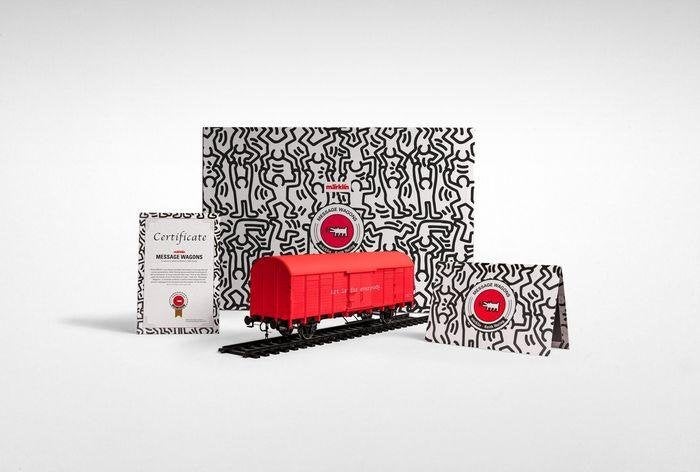 Keith Haring X Märklin Message Wagon H0, Gelijkstroom of Wisselstroom, Ophalen of Verzenden, Märklin, Nieuw