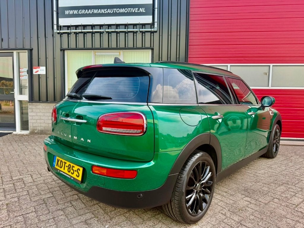Mini Clubman AUTOMAAT, Apple Carplay Leder, 1 JAAR GARANTIE, Auto's, Dealer onderhouden, 1325 kg, 3 cilinders, 1100 kg