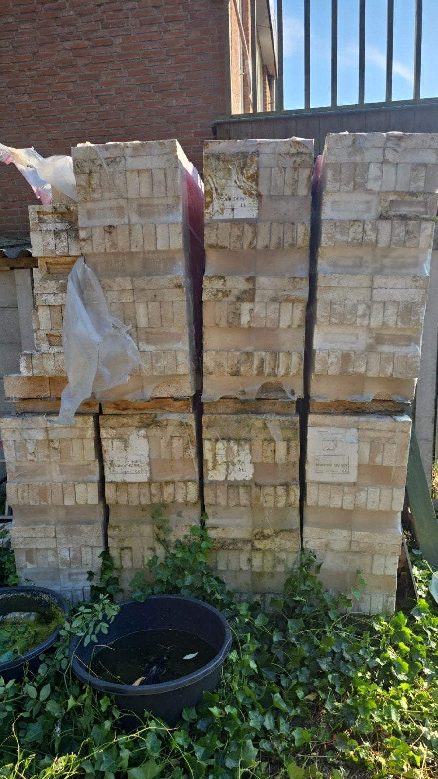 6 pallets waalformaat metselstenen, Ophalen, Nieuw, Bakstenen