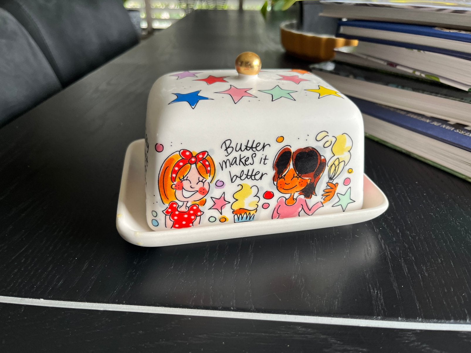 Blond Amsterdam botervloot, Ophalen of Verzenden, Zo goed als nieuw, Aardewerk, Overige typen