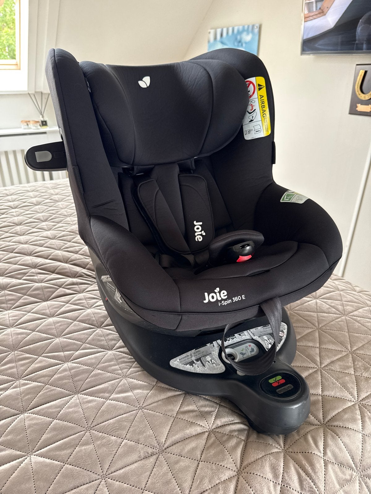 Joie i-Spin 360 E Autostoel - Zo goed als nieuw, 0 t/m 18 kg, Zo goed als nieuw, Isofix, Ophalen