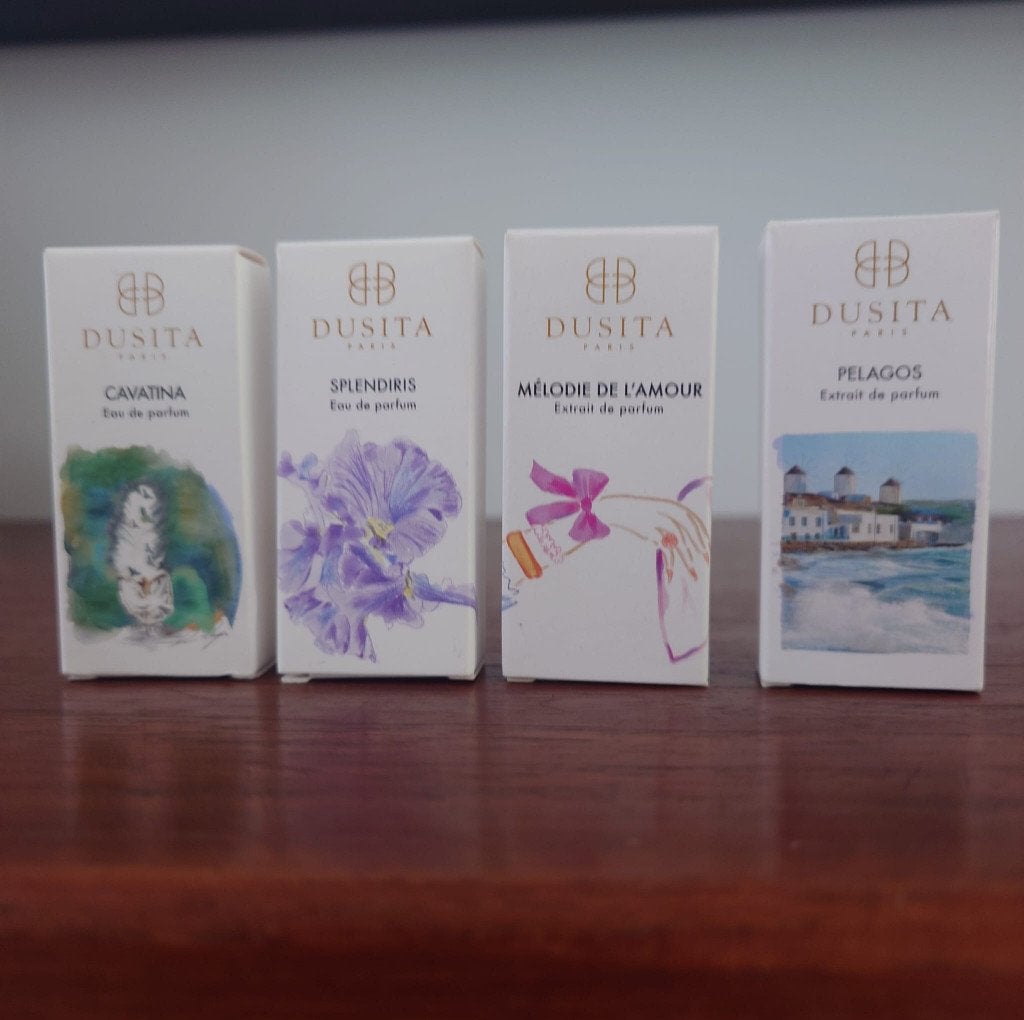 Dusita parfums samples, Ophalen of Verzenden, Gebruikt