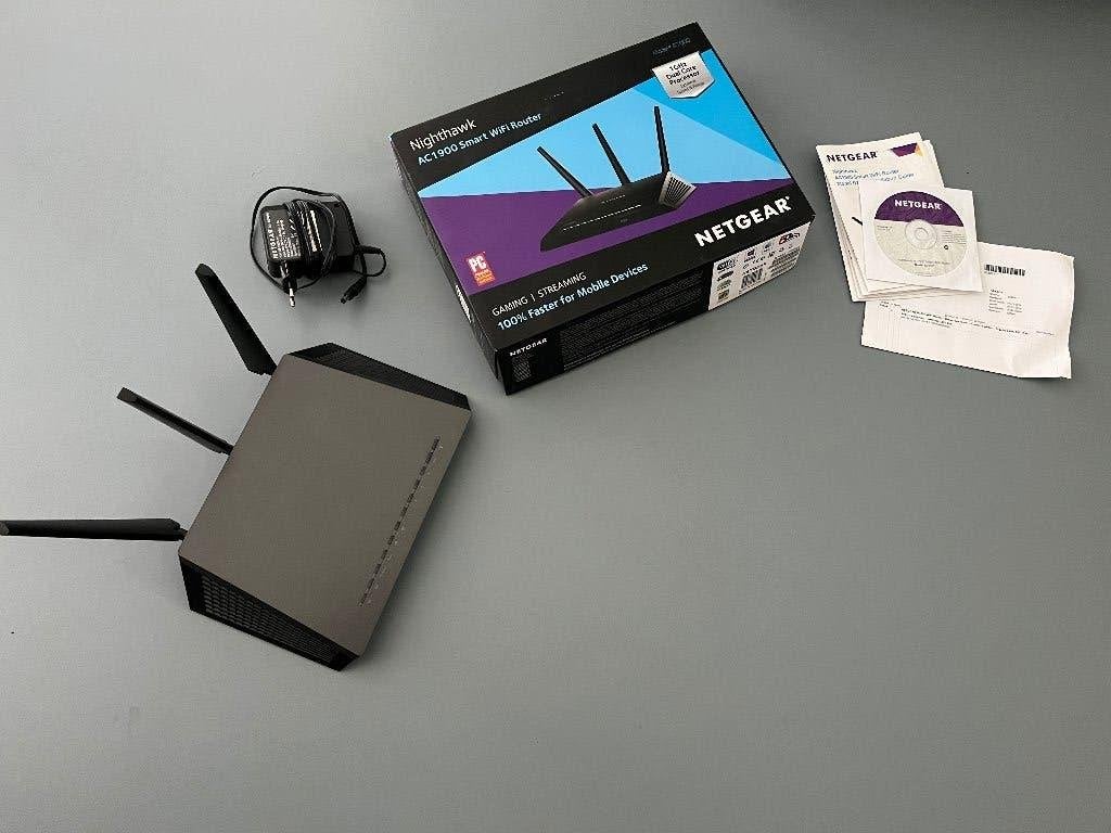 Nighthawk R7000 router Netgear, Ophalen, Zo goed als nieuw, Router, Netgear