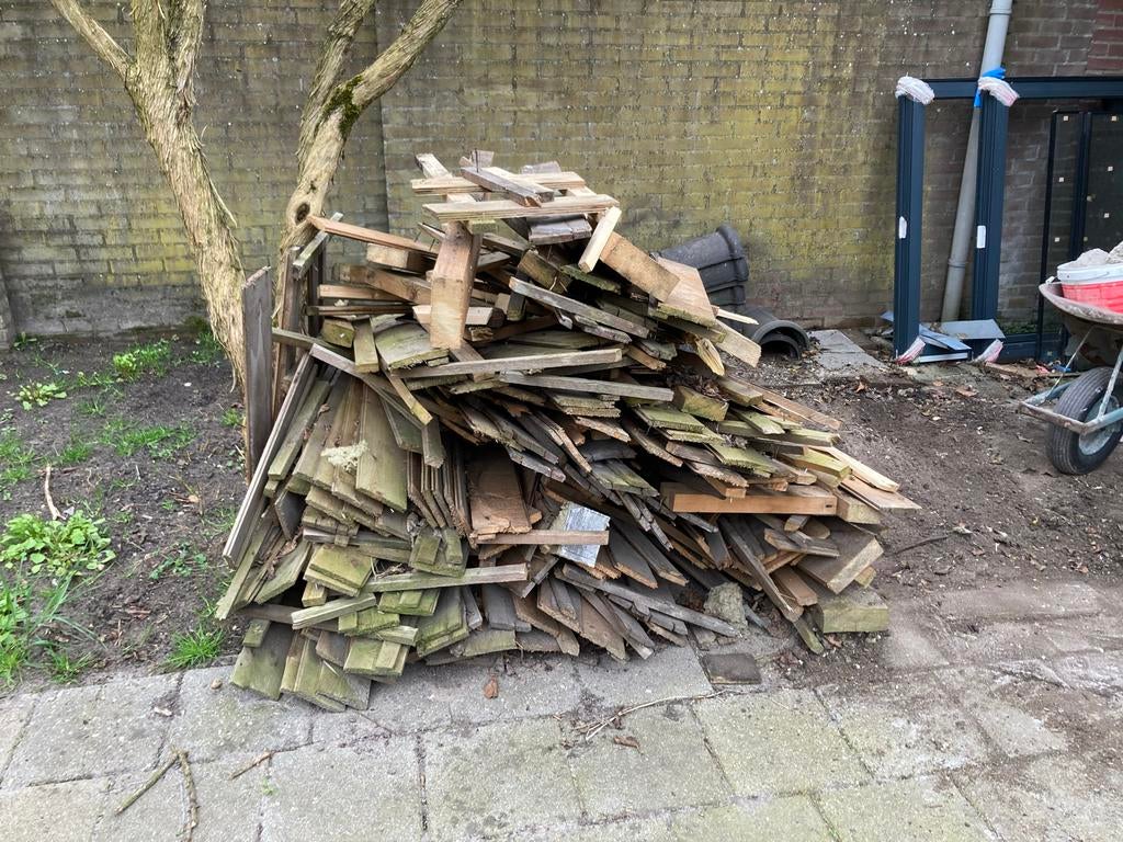 Kachel- en haardhout, Tuin en Terras, Haardhout, Minder dan 3 m³, Ophalen, Overige houtsoorten, Blokken
