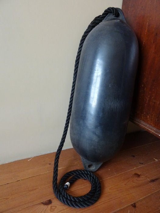 Boot accesoires -- fender stootwil / blok katrol / lijnen, Ophalen of Verzenden, Gebruikt, Overige typen