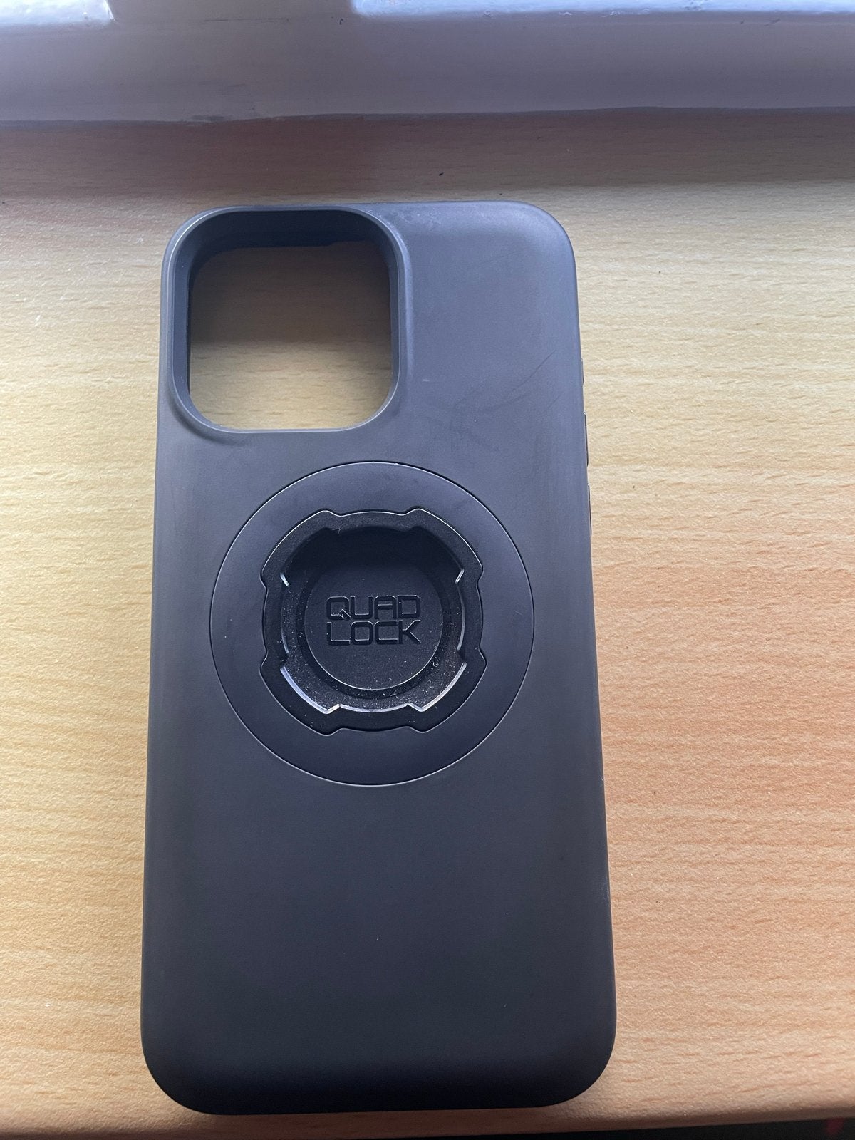 Quad Lock Hoesje voor iPhone 15 Pro Max - Zwart