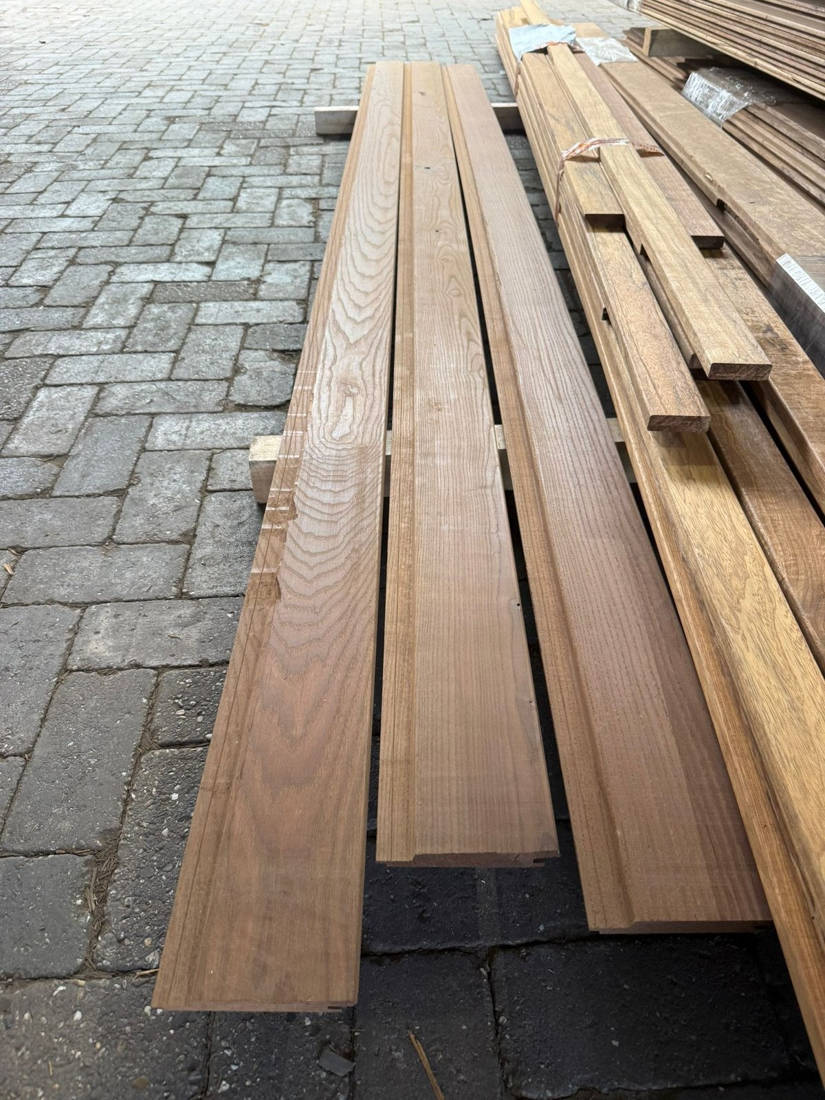 3x Thermo Essen Channelsiding Secret Nailing 20x120mm, Doe-het-zelf en Verbouw, Hout en Planken, Minder dan 25 mm, Ophalen of Verzenden