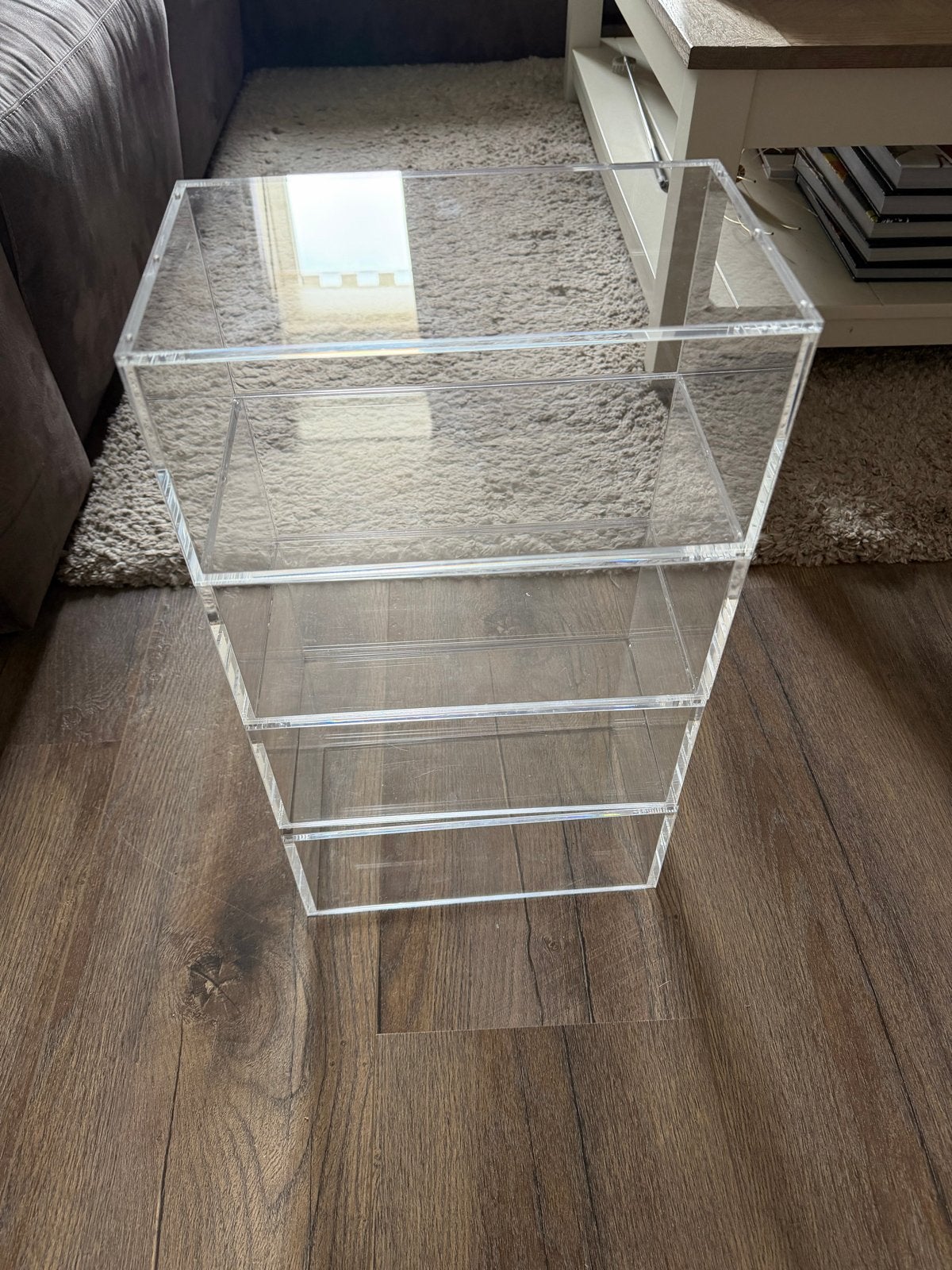 4x Acryl boxen voor Pokemon Booster Bundel Displays, Ophalen, Zo goed als nieuw, Booster