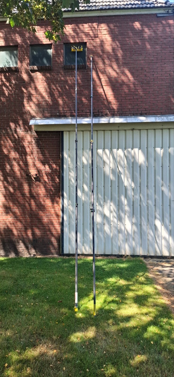 Carbon Extension Pole met borstels en haspel, Ophalen of Verzenden, Zo goed als nieuw