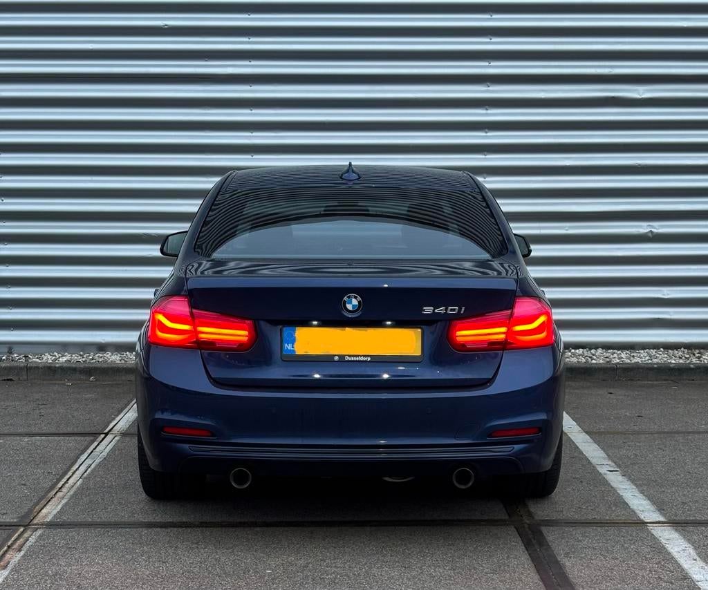 BMW f30 achterbumper 340i 335i bumper achter c10 mediterran, Ophalen, Gebruikt