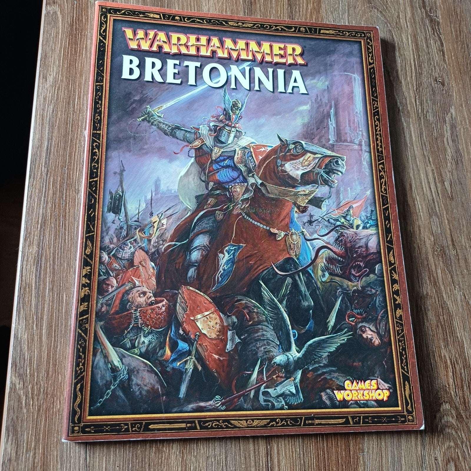 Warhammer Bretonnia Boek - Zo goed als nieuw, Ophalen of Verzenden, Zo goed als nieuw, Games Workshop