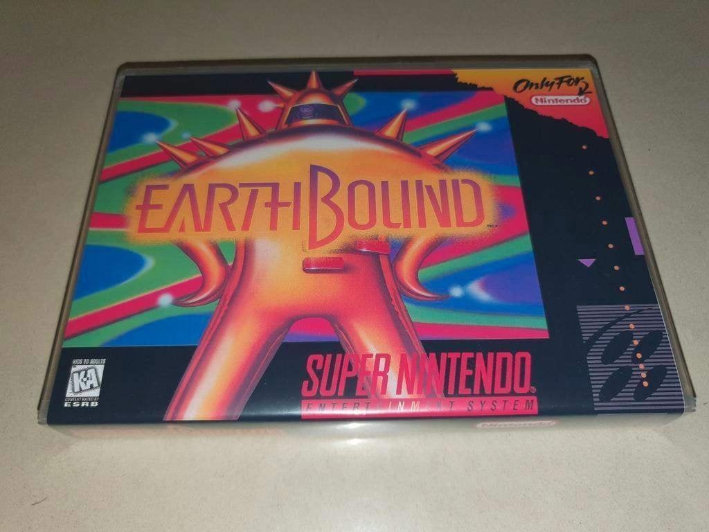 Earthbound SNES Game Case, Avontuur en Actie, Verzenden, 1 speler, Zo goed als nieuw