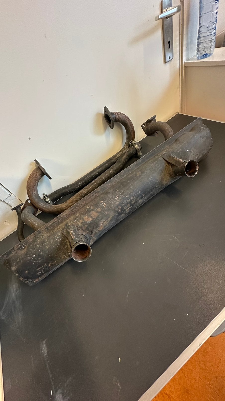 Originele Duitse Leistritz Uitlaatset VW Kever 1200cc, .com, Uitlaat, Volkswagen, Ophalen of Verzenden
