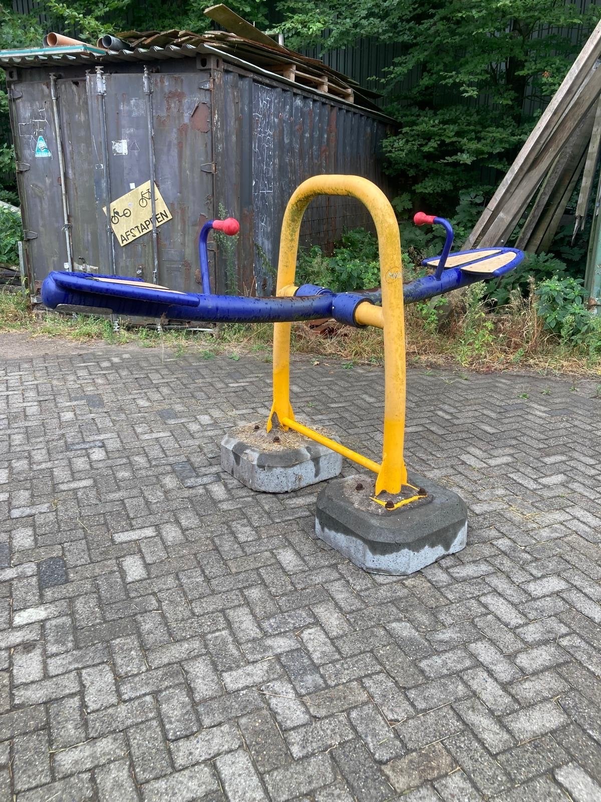 Diverse speeltoestellen voor buiten, Ophalen, Gebruikt, Glijbaan