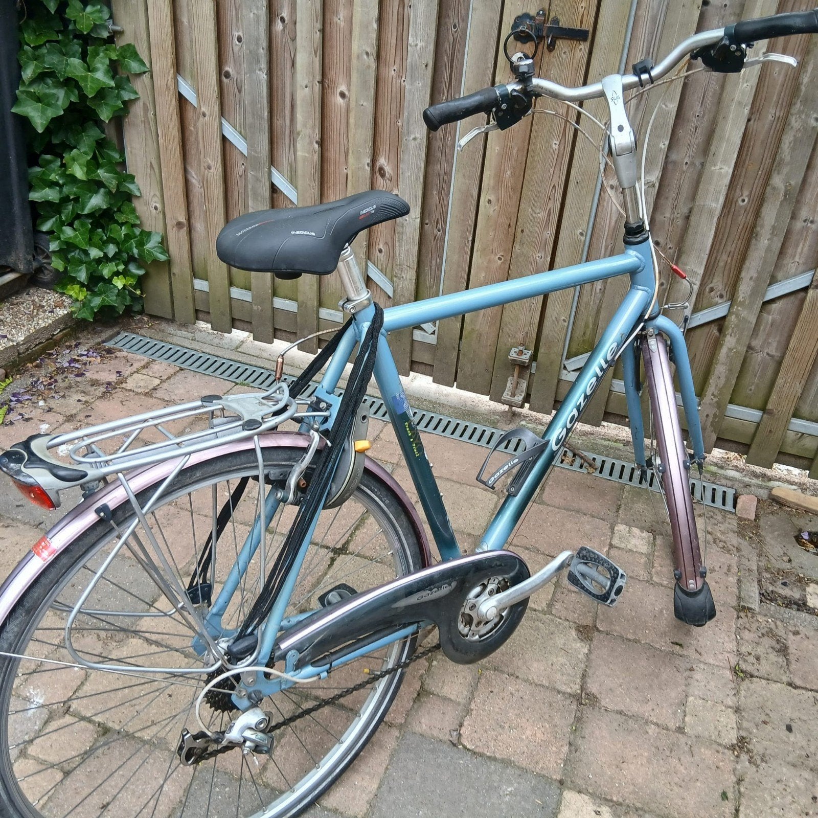 Gazelle herenfiets, Ophalen, 28 inch, Gebruikt, Velgrem