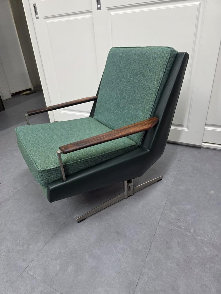 Vintage van Teeffelen stoel Ranka, Huis en Inrichting, Fauteuils, Ophalen, Minder dan 75 cm, 50 tot 75 cm