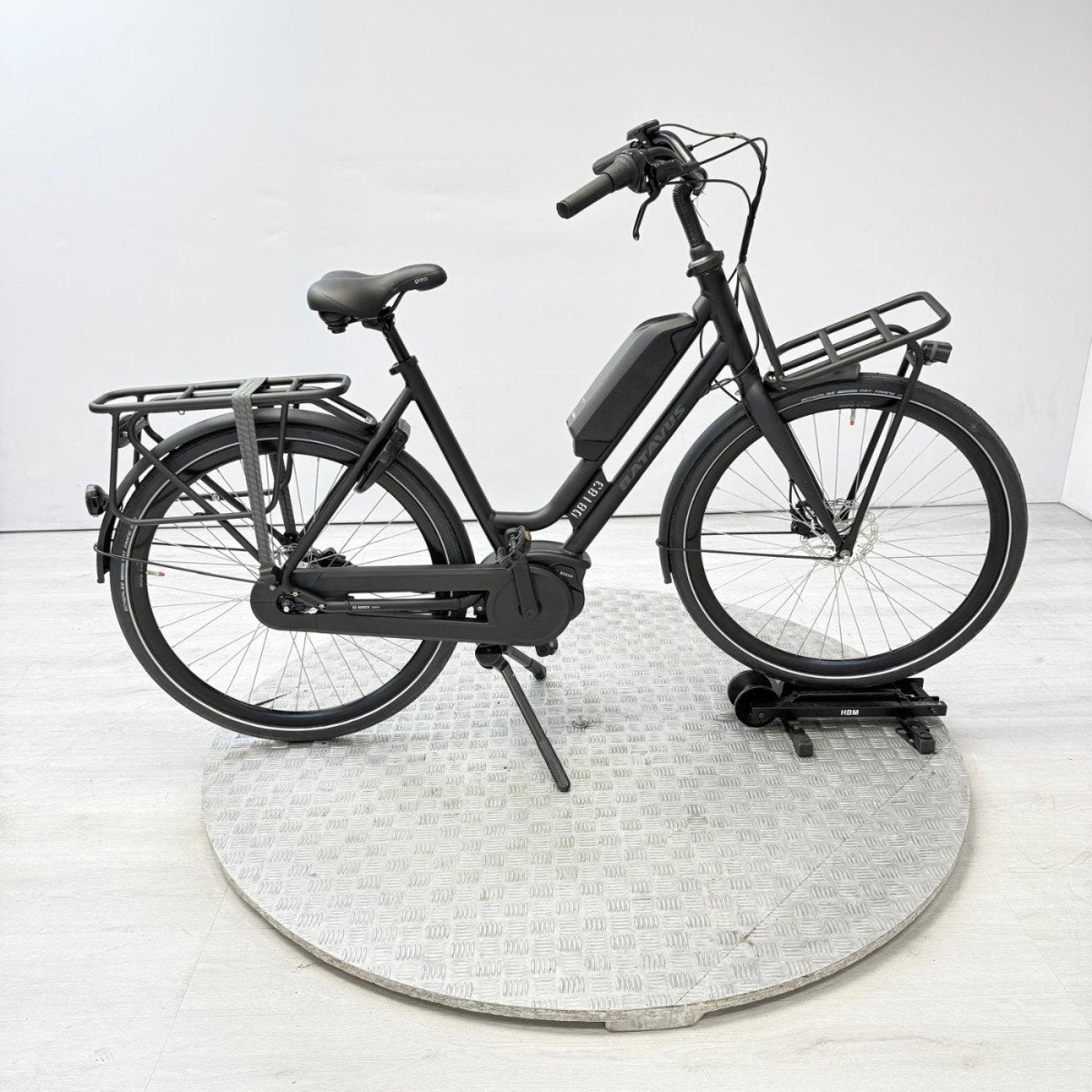 Batavus Quip | 4.748 km | 400 Wh Dames zwart 61cm, Ophalen, Gebruikt, -, -