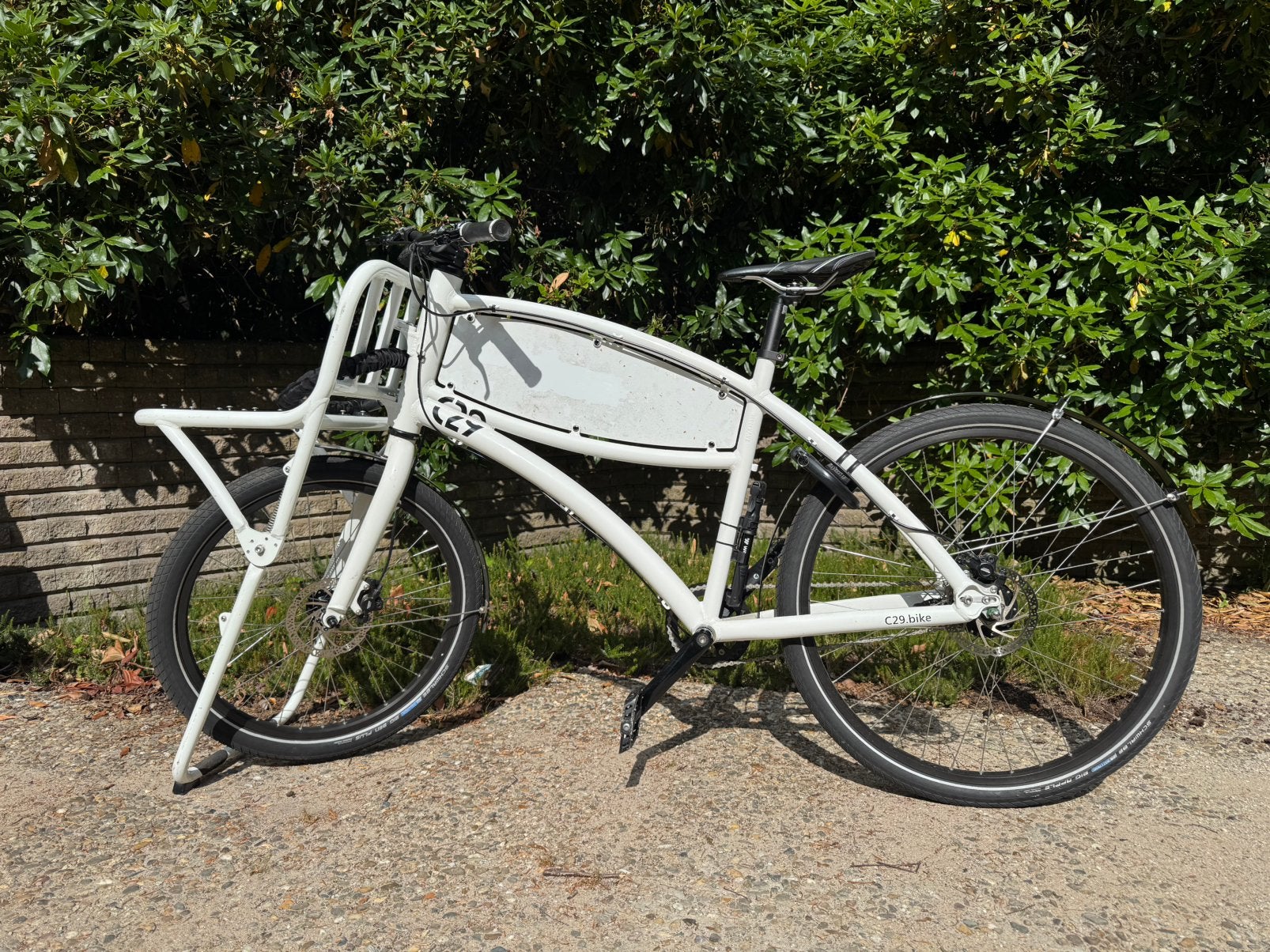 Winther Transportfiets Cargobike C29, Ophalen