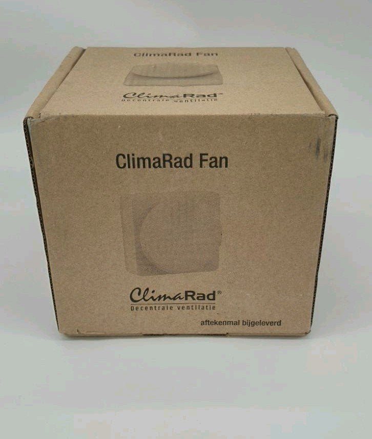 Nieuwe ClimaRad Badkamer-Fan Ventilatieunit Direct Leverbaar, Ophalen of Verzenden, Nieuw, Ventilator en Afzuiger
