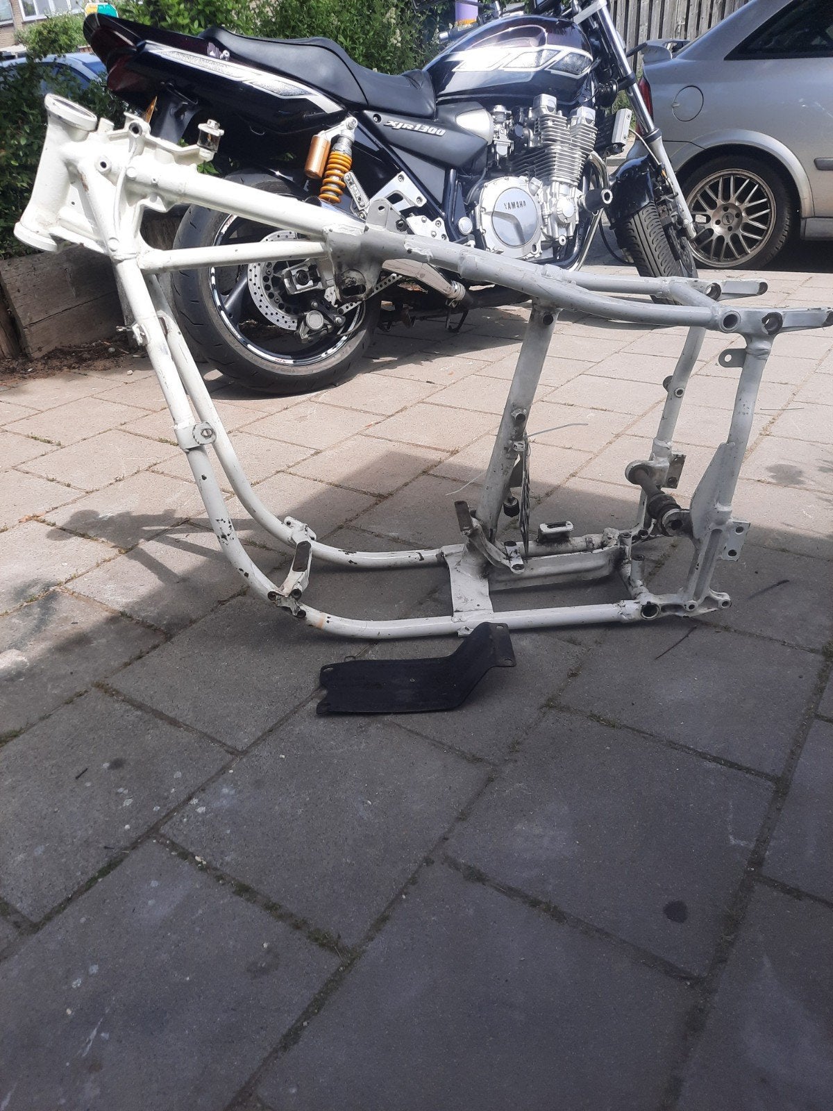 harley davidson flt 1340 frame en kenteken, Motoren, Onderdelen | Harley-Davidson, Ophalen