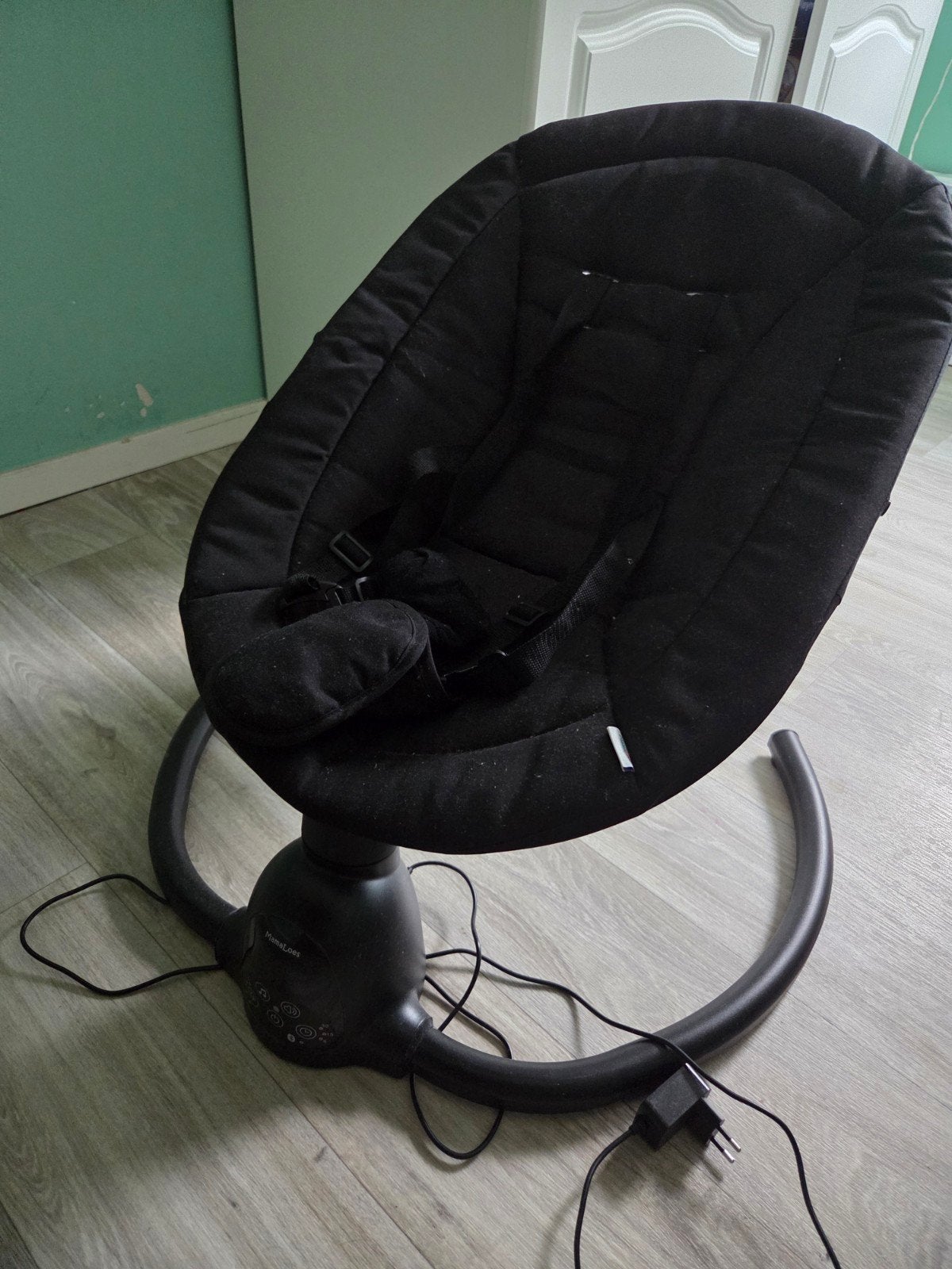 Babyschommel - Zwart, Kinderen en Baby's, Ophalen of Verzenden, Zo goed als nieuw