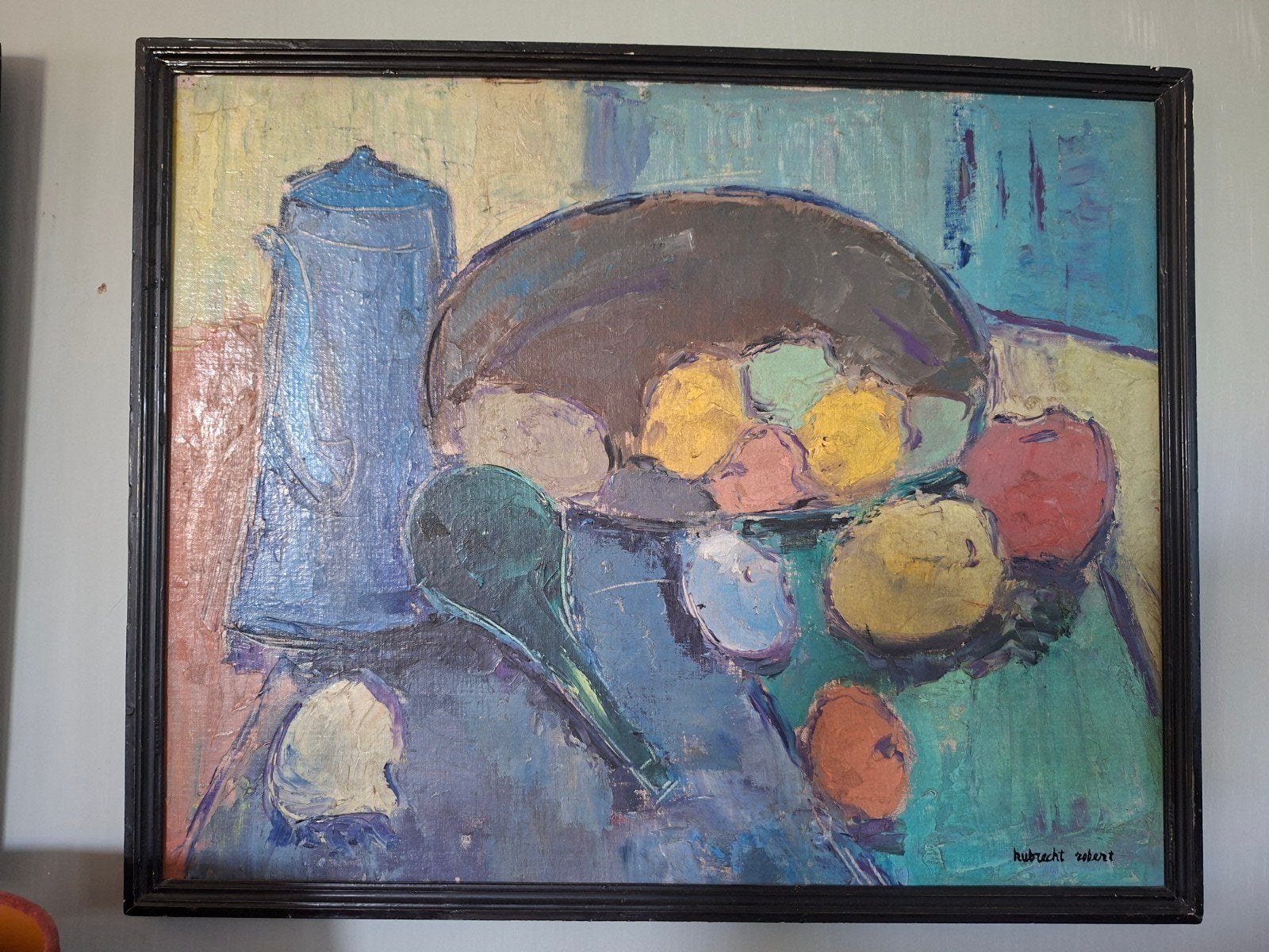 Schilderij. Stilleven ., Antiek en Kunst, Kunst | Schilderijen | Abstract, Verzenden