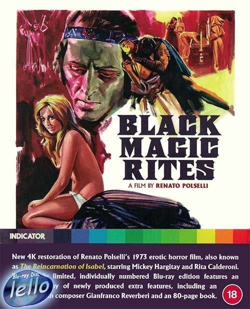 Blu-ray: Black Magic Rites LE (1973 Mickey Hargitay) UK nNLO, Ophalen of Verzenden, Nieuw in verpakking, Horror