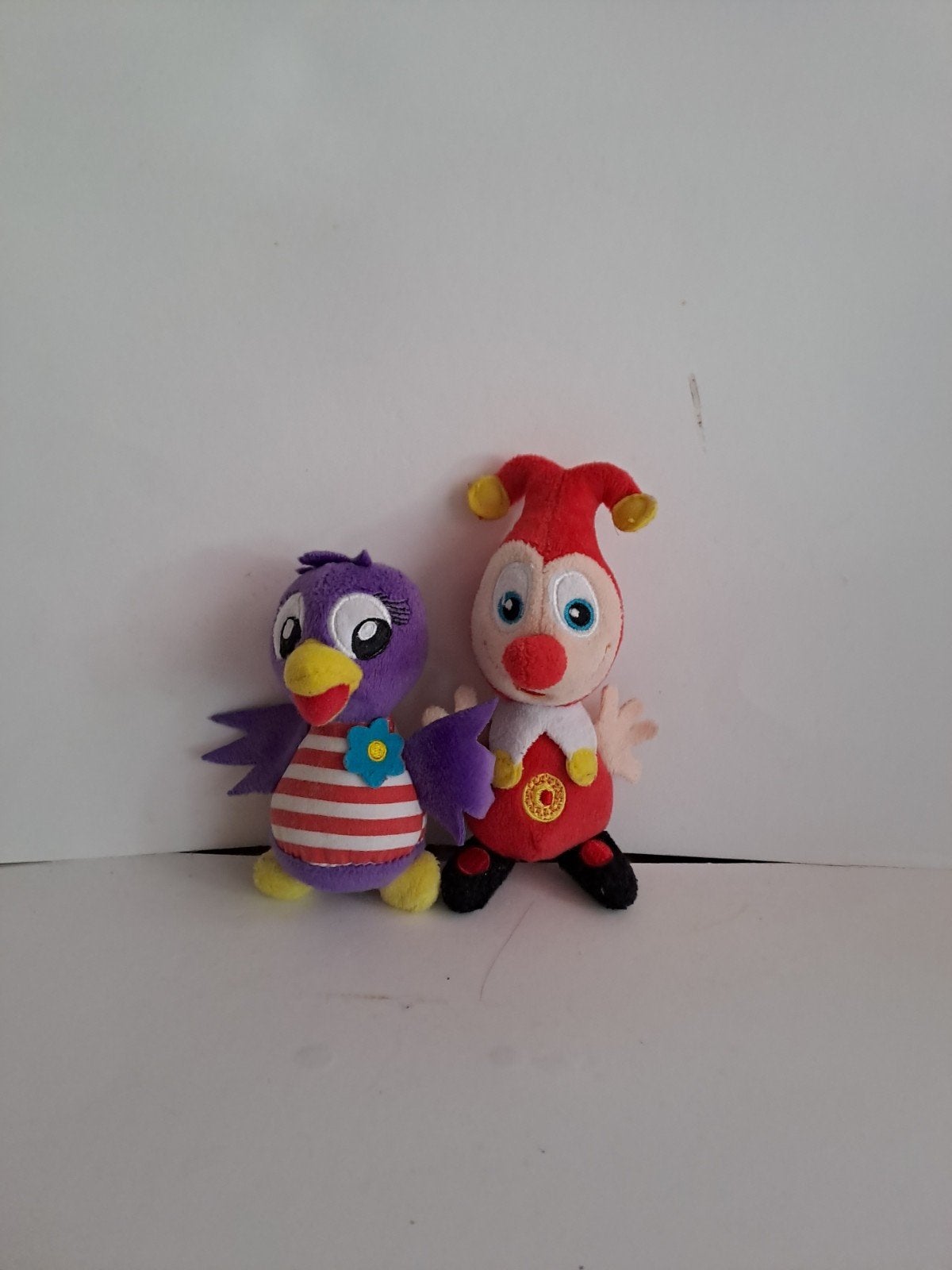 Jokie en Jet sleutelhangers - 12cm poppetjes, Kinderen en Baby's, Ophalen, Overige typen, Zo goed als nieuw, Efteling
