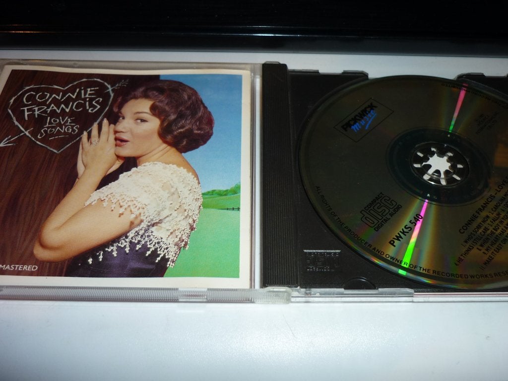 Connie Francis - Love Songs CD, Ophalen of Verzenden, Zo goed als nieuw, Overige genres, Album