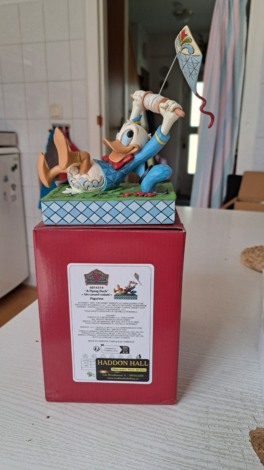 Disney Traditions Kwik, Kwek en Kwak "A Flying Duck" beeldje, Verzamelen, Ophalen