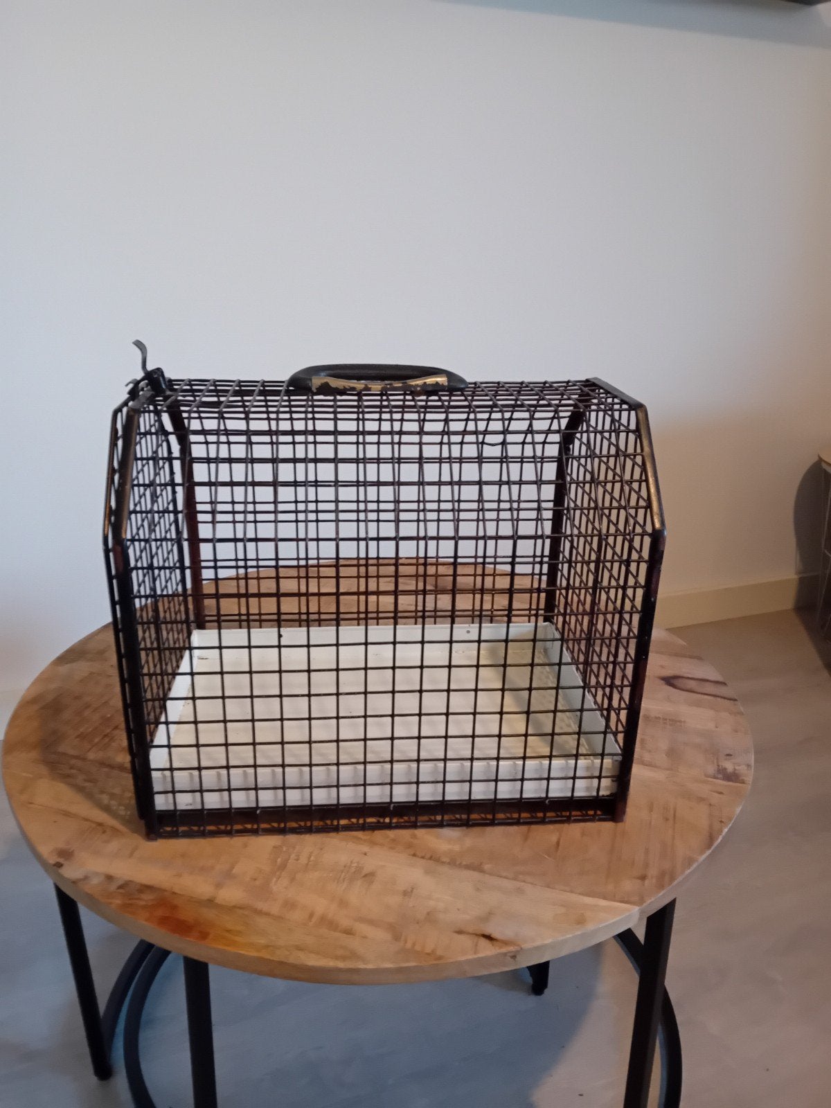 kleine bench voor puppy of kitten, Ophalen, Gebruikt