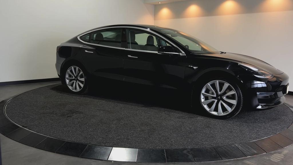 Tesla Model 3 Long Range AWD 75 kWh (bj 2019, automaat), Auto's, Tesla, 530 km, 462 pk, Zwart, Origineel Nederlands