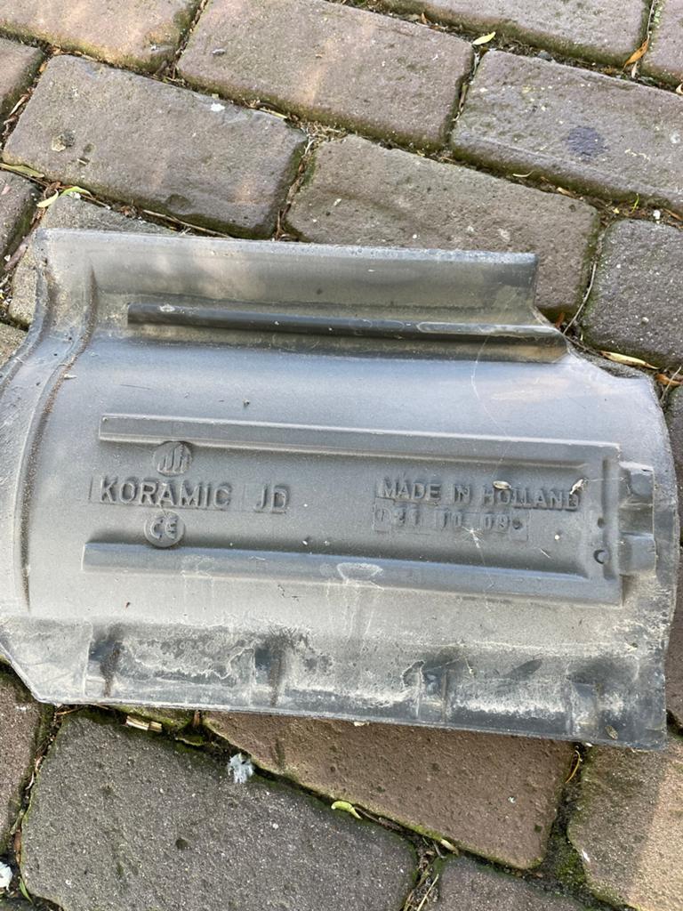 Koramic JD Dakpan - Made in Holland, Ophalen, Gebruikt, Steen of Klei, Minder dan 5 m²