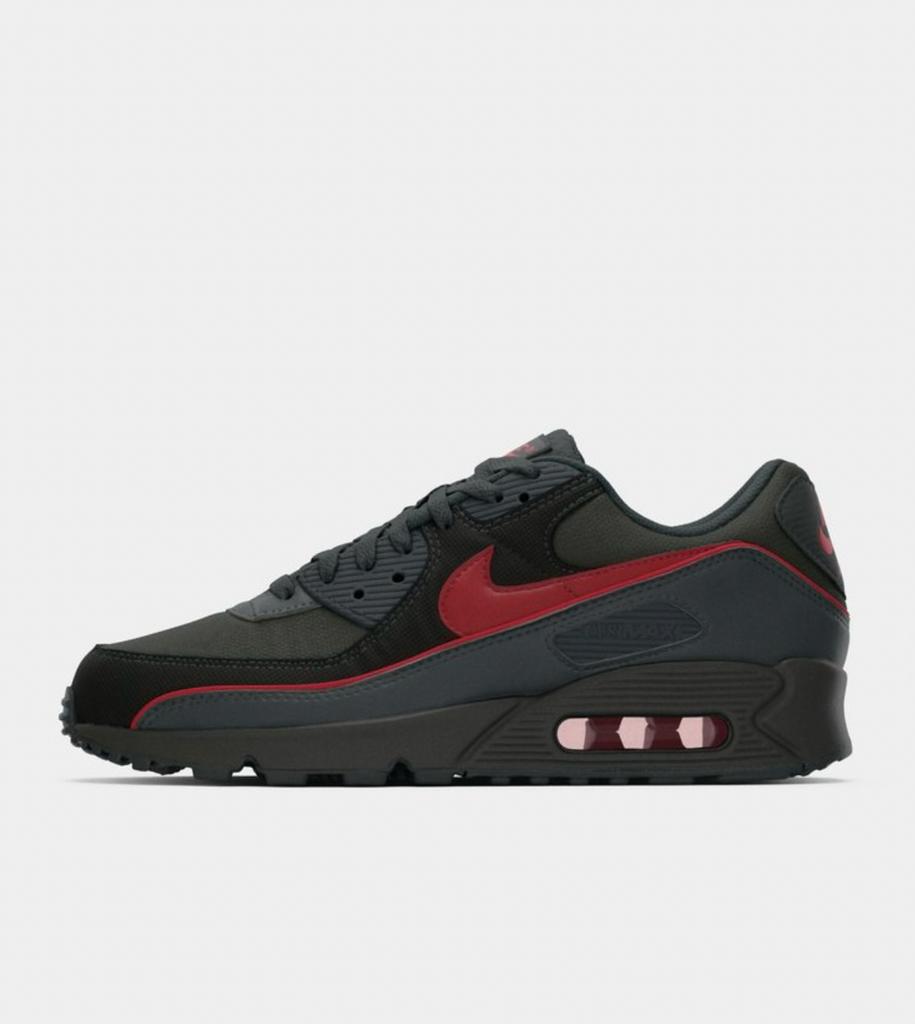 Nike Air Max 90 ‘Iron Grey University Red’ - maat 45, Product.Safety.ENEA@nike.com, Zwart, Nike, Nieuw