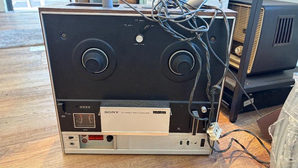 Sony 3-Head Bandrecorder, Ophalen, Bandrecorder