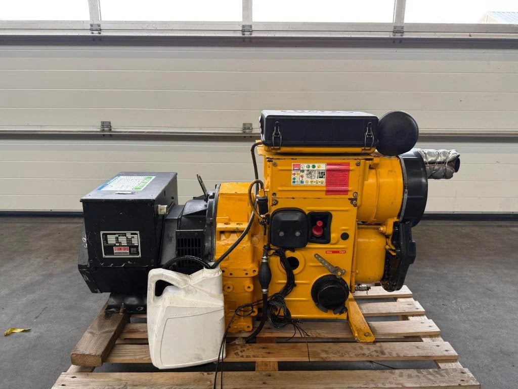 Hatz 2M41 Stamford 20 kVA generatorset aggregaat (bj 2001), Ophalen of Verzenden